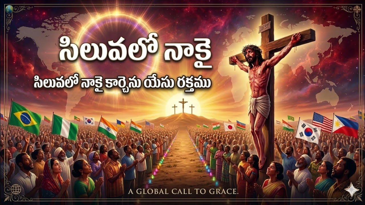 “నా కోసం సిలువ ఎక్కిన యేసు | Powerful Telugu Worship Song”