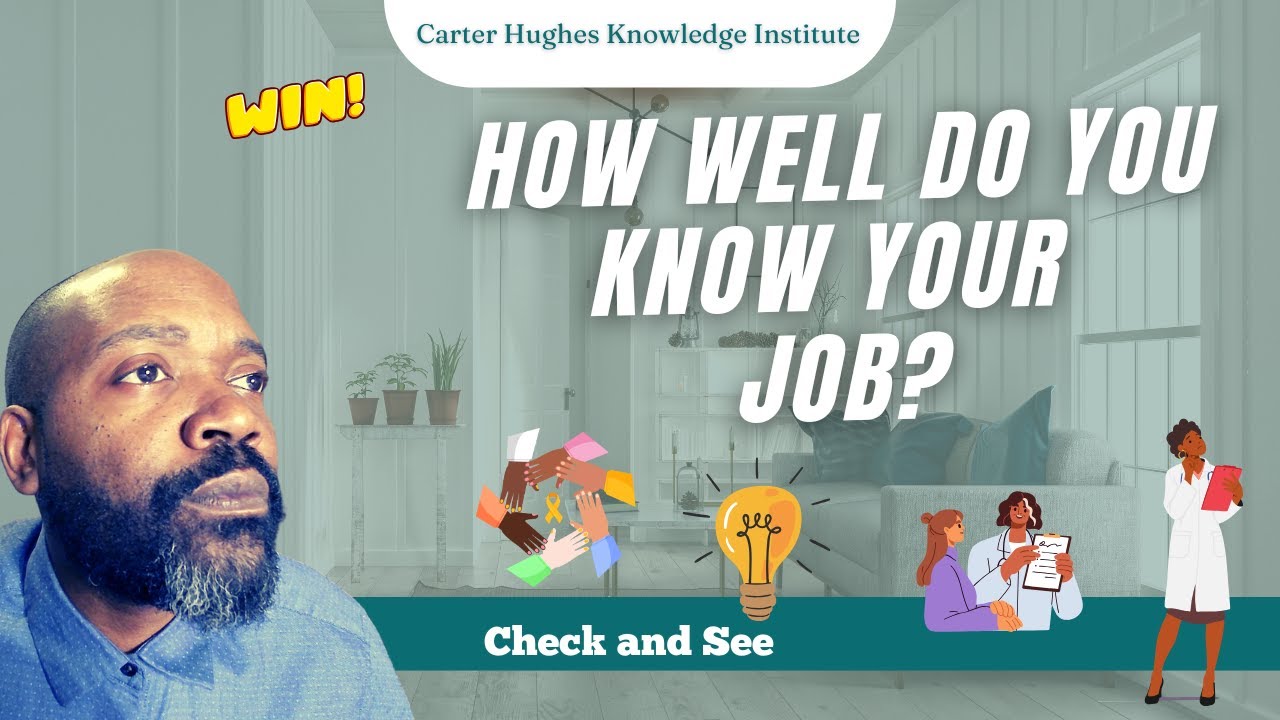 My Employability Skills: Checking My Job Knowledge