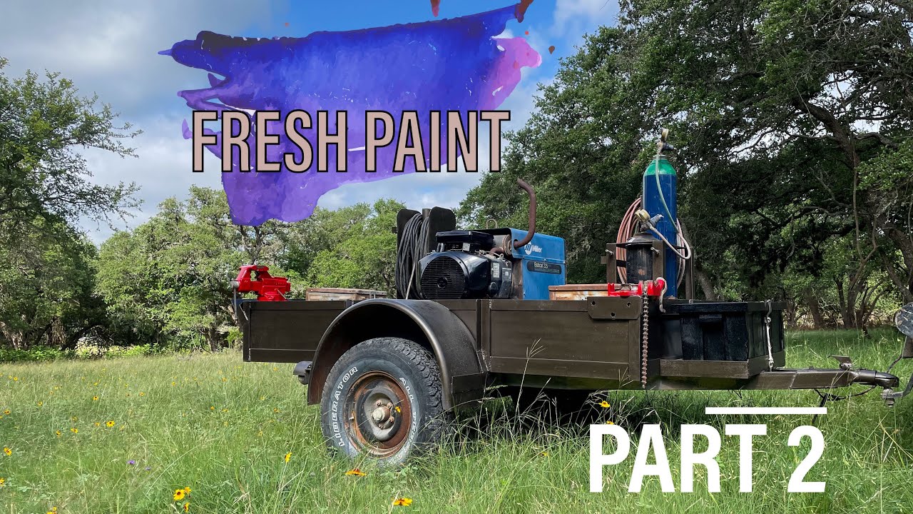 Welding Trailer Improvements (part 2)