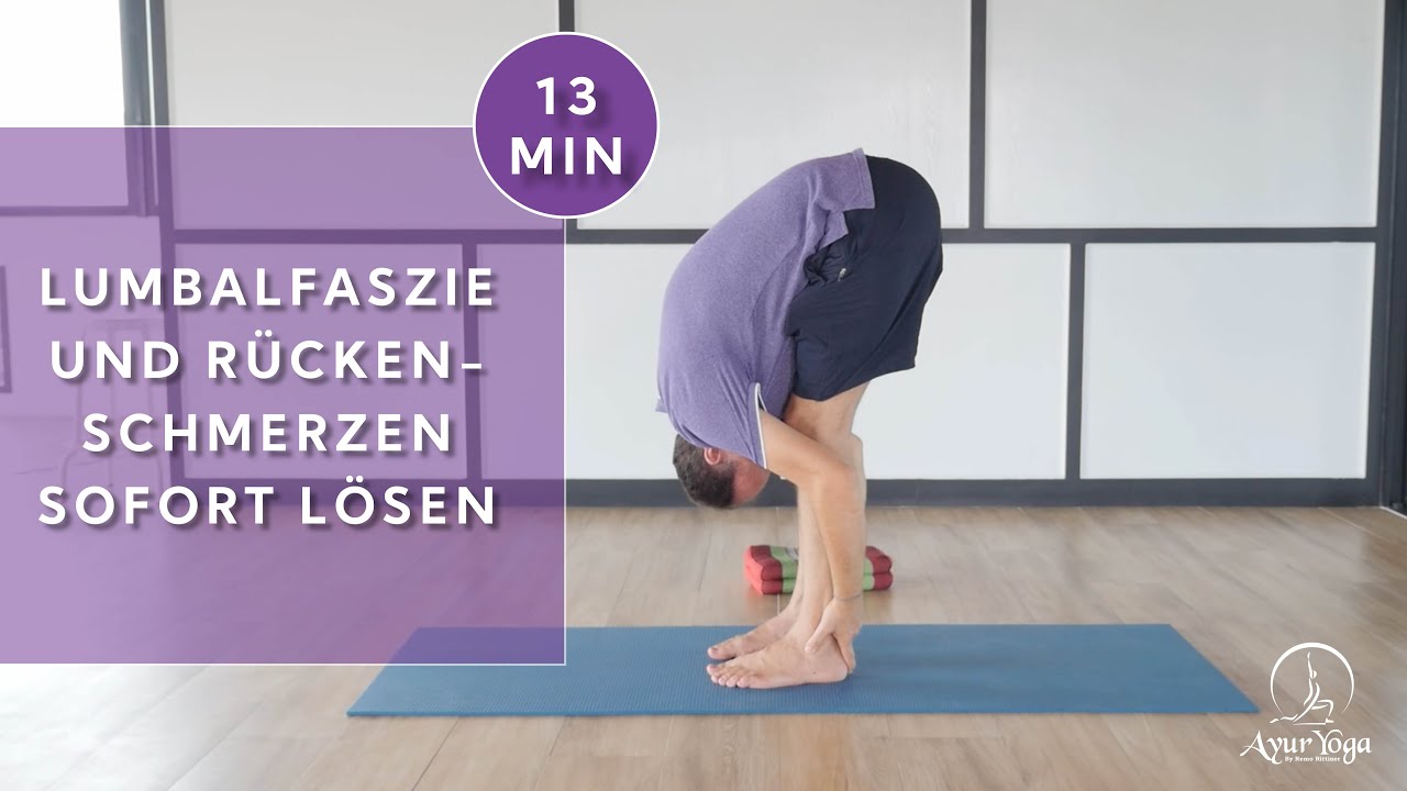 Lumbalfaszie und Rückenschmerzen  mit Yoga lösen