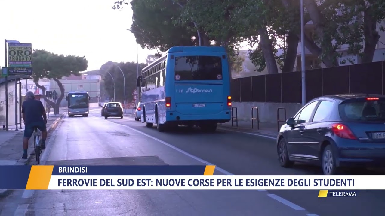 FERROVIE DEL SUD ESTE: NUOVE CORSE PER LE ESIGENZE DEGLI STUDENTI