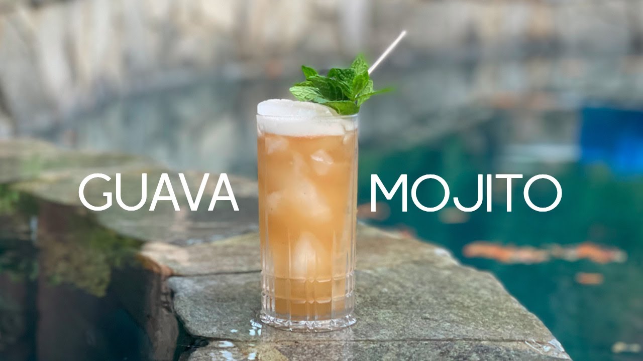 GUAVA MOJITO || Turn Bacardi into a dreamy cocktail!