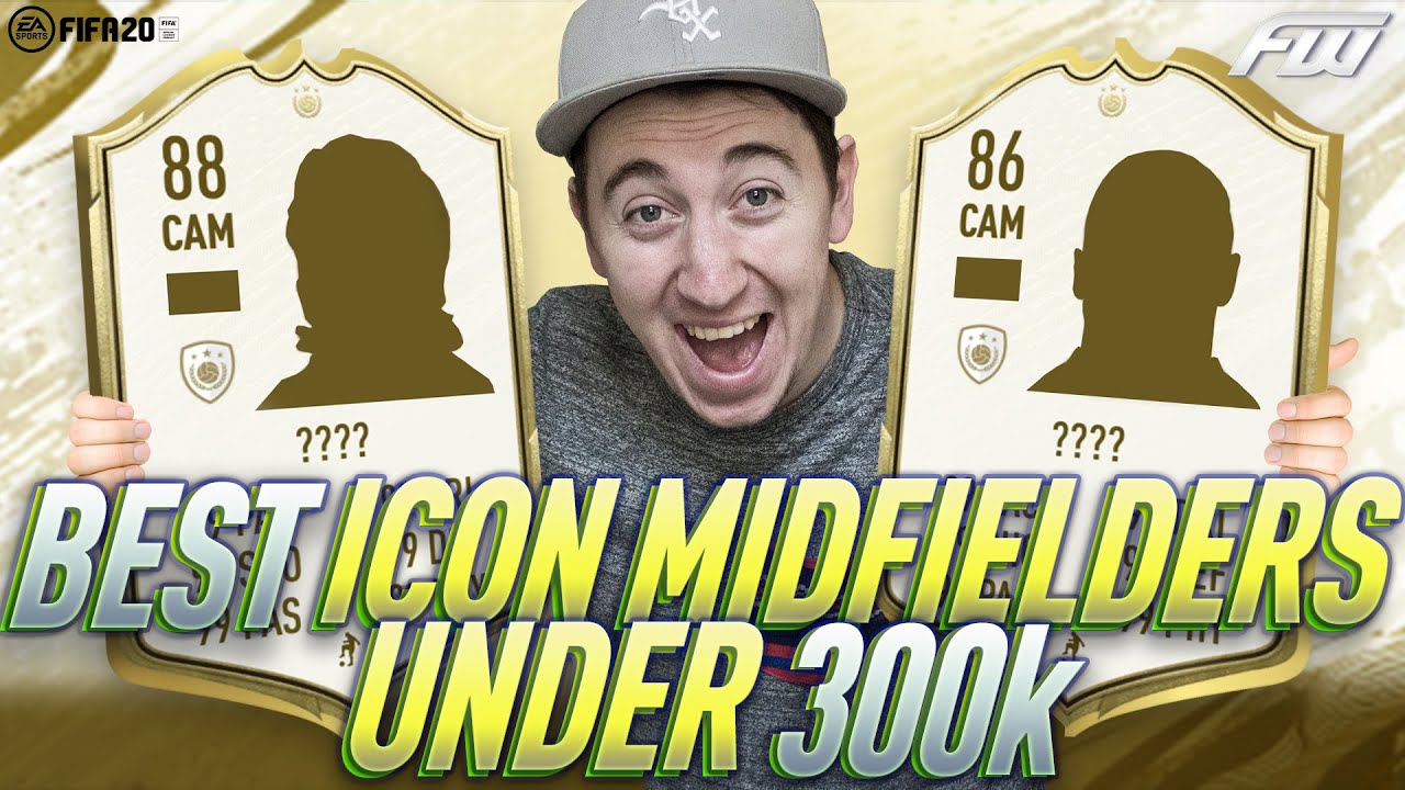 TOP 5 CHEAP ICON MIDFIELDERS YOU NEED TO TRY! - Best FIFA 20 Icons Under 300K
