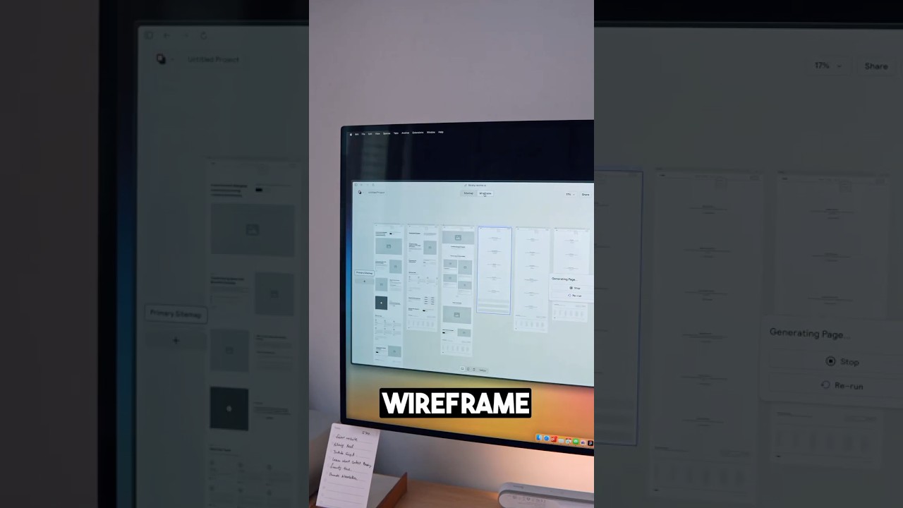 I Use AI for Wireframes & Sitemaps