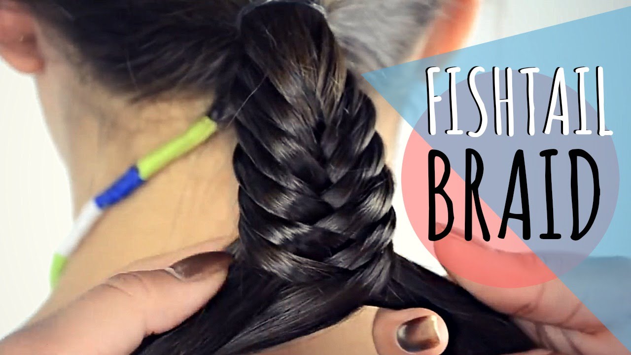 Fishtail braid / Trenza espina de pescado
