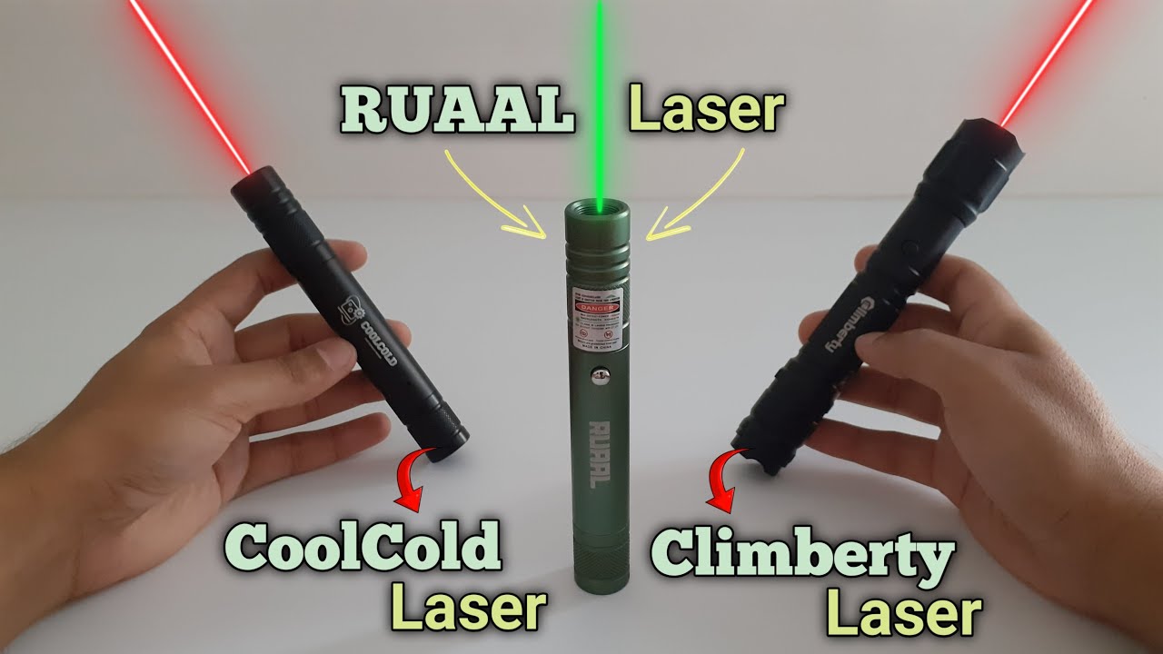 Top 3 Best-Selling Lasers on Amazon 🔥 RUAAL vs Climberty vs CoolCold – Ultimate Laser Battle 2025