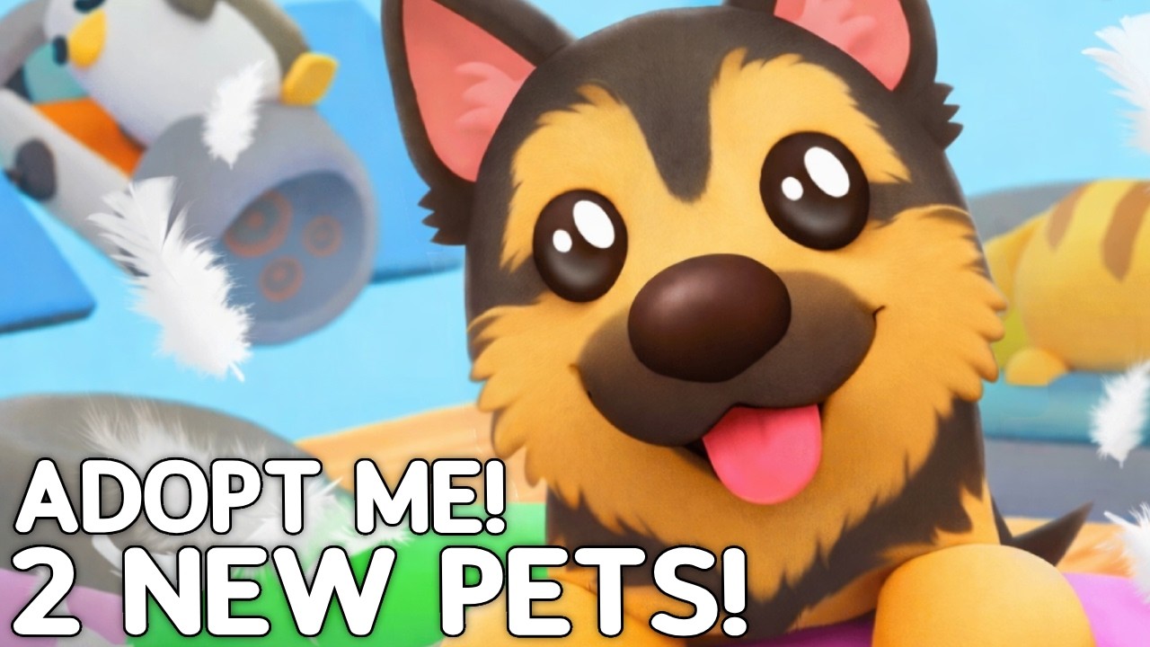 2 NEW Adopt Me Pets! German Shepherd Update
