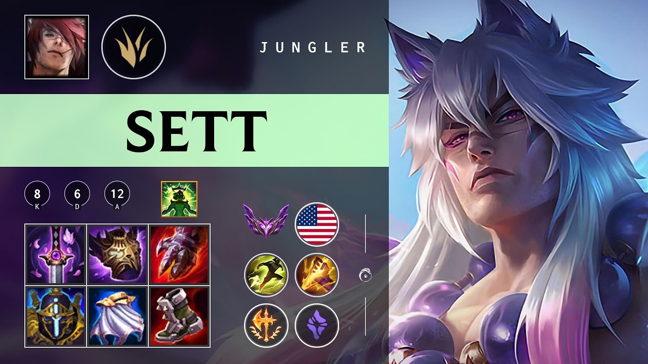 Sett Jungle vs Zed - NA Master Patch 26.03