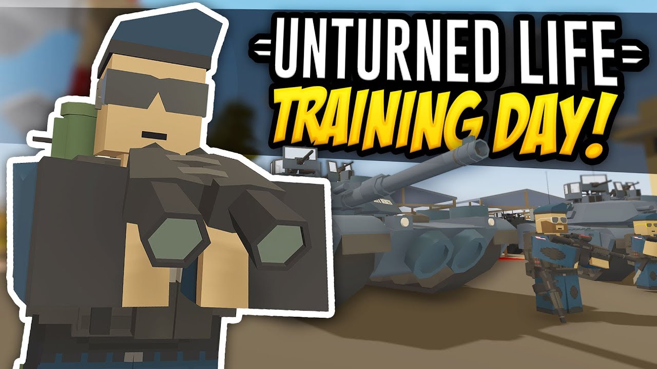 TRAINING DAY - Unturned Life Roleplay #493