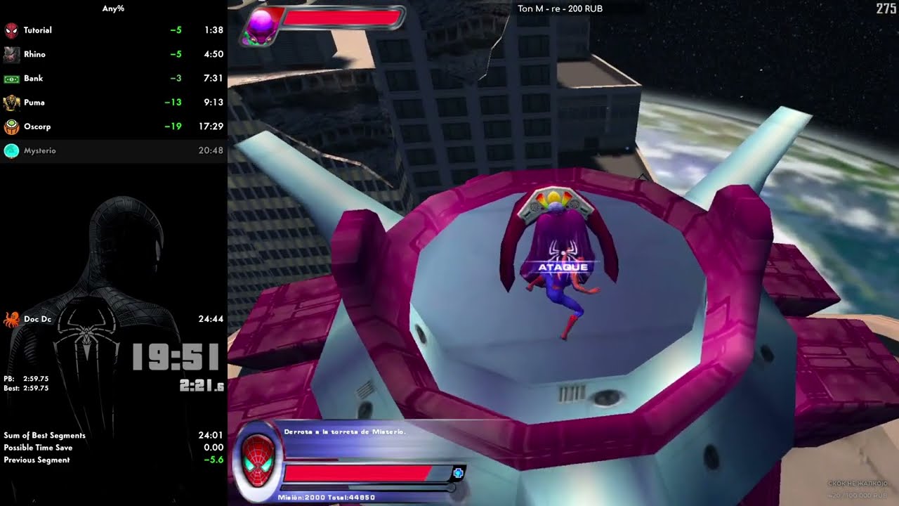 Spider-Man 2 (PC) Speedrun Any% In 24:34