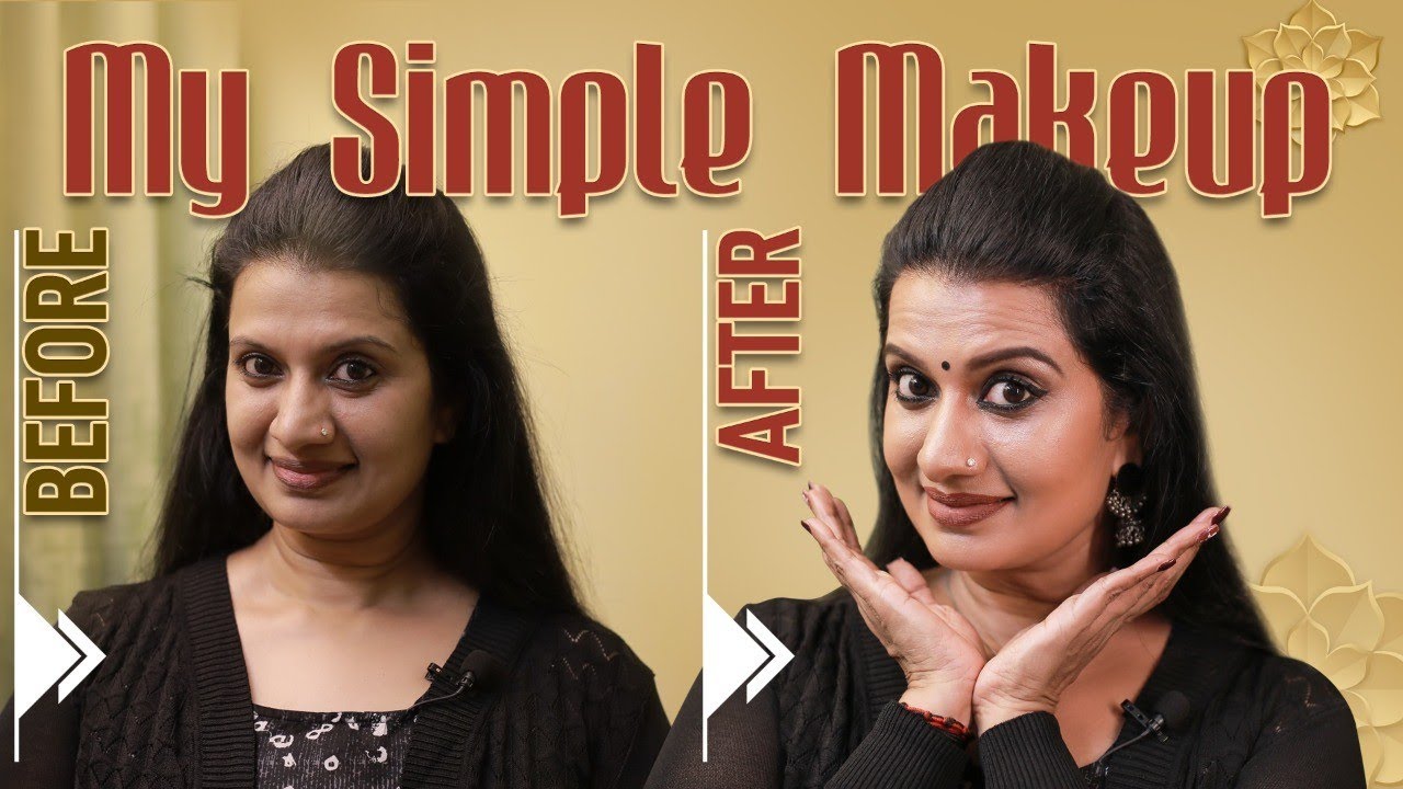 ഞാൻ ചെയ്യുന്ന സിംപിൾ മേക്ക്അപ്പ്‌...My Simple Self Makeup Tutorial | Devi Chandana