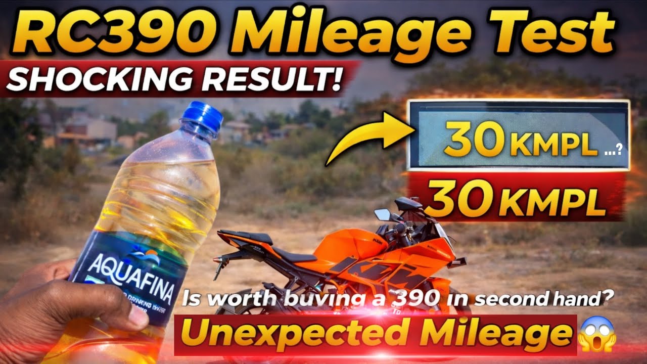 RC 390 MILEAGE TEST | Unexpected Result 😱| In Tamil | second hand la vaagalama ...?🤔