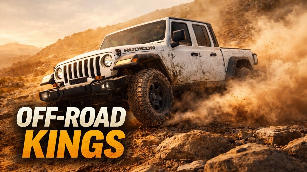 OFF-ROAD KINGS | When Roads End – World’s Most Capable 4x4 Vehicles