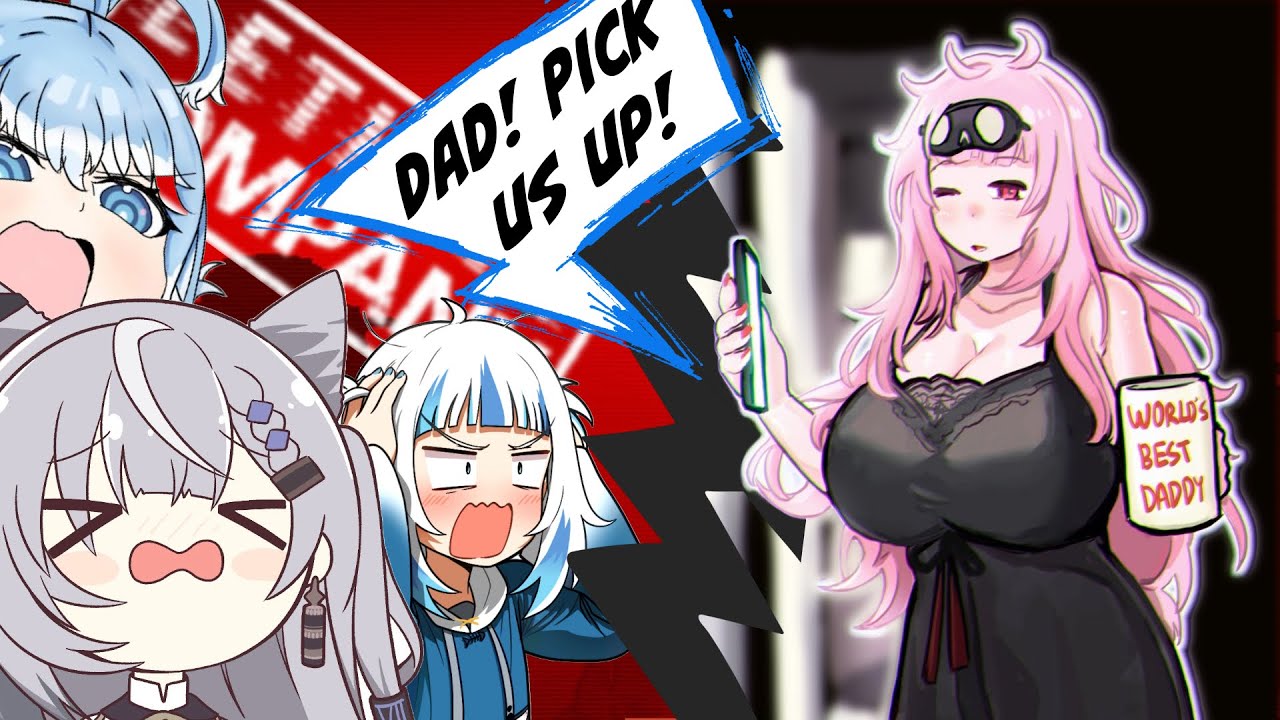 Dad went to get milk... and left Zeta behind... 🚗💨🏃【Lethal Company | HoloENID】