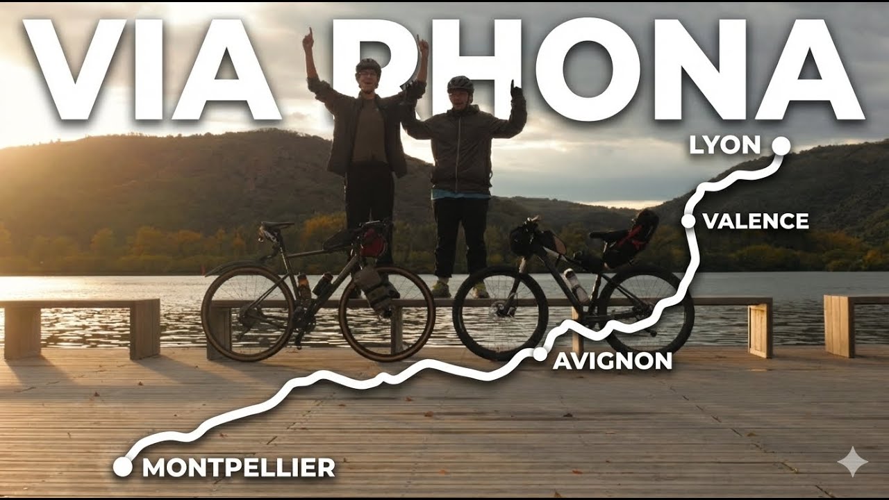 On a relié Lyon à la mer en vélo ! La VIA RHONA en 3 jours