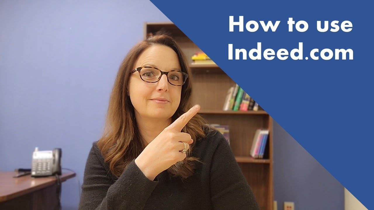 How to Use Indeed; set up an account, upload your resume, create a job alert
