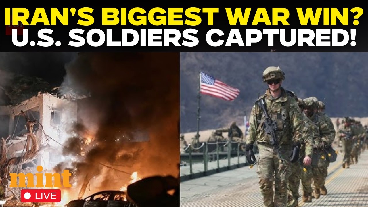 LIVE | Iran Captures American Soldiers? Larijani&rsquo;s Bombshell Claim Stuns USA | Trump | Khamenei