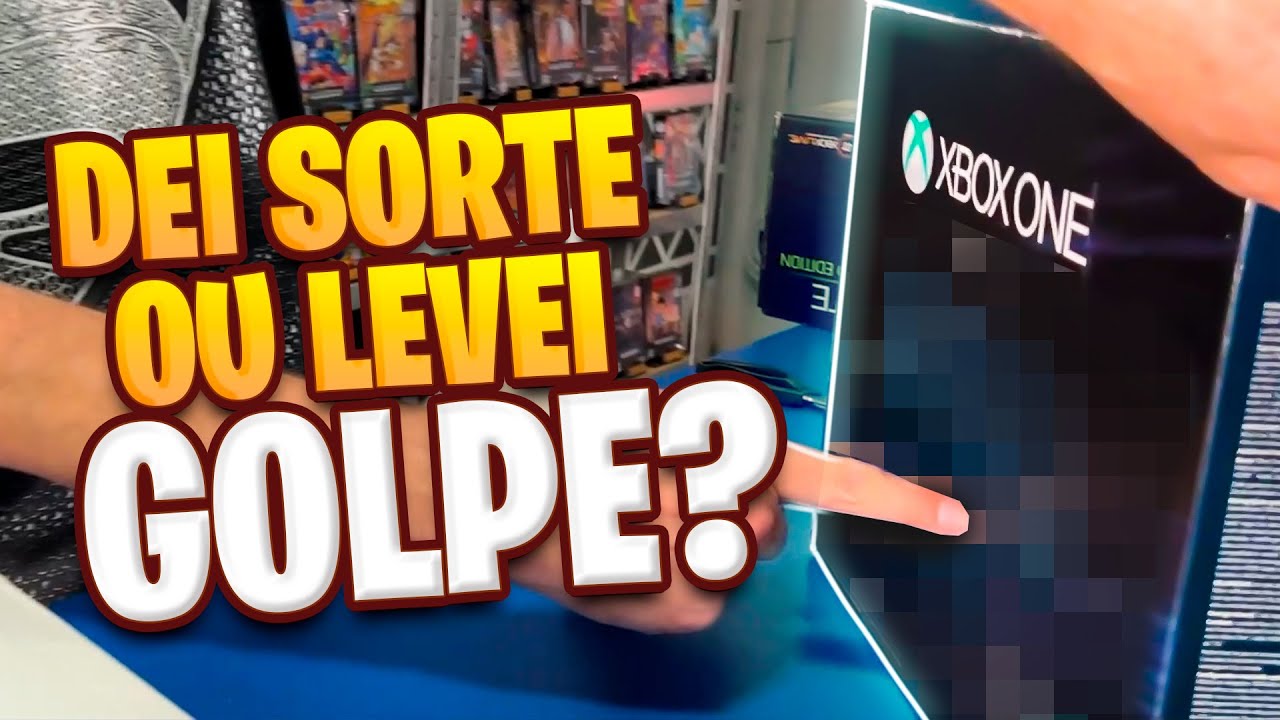 XBOX AZUL COM RONCO DE MOTOR? SUPER RARO E ACHEI BARATO!