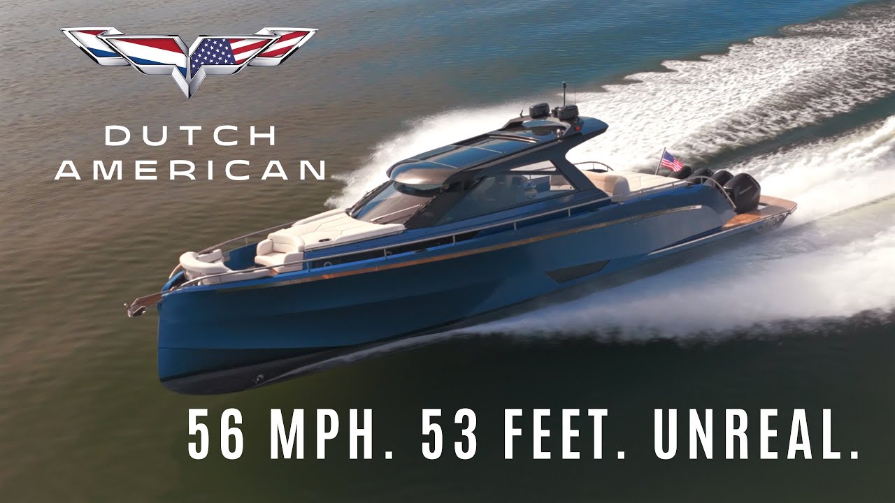 This 53-Foot Yacht Hits 56 MPH — Dutch American DA 53