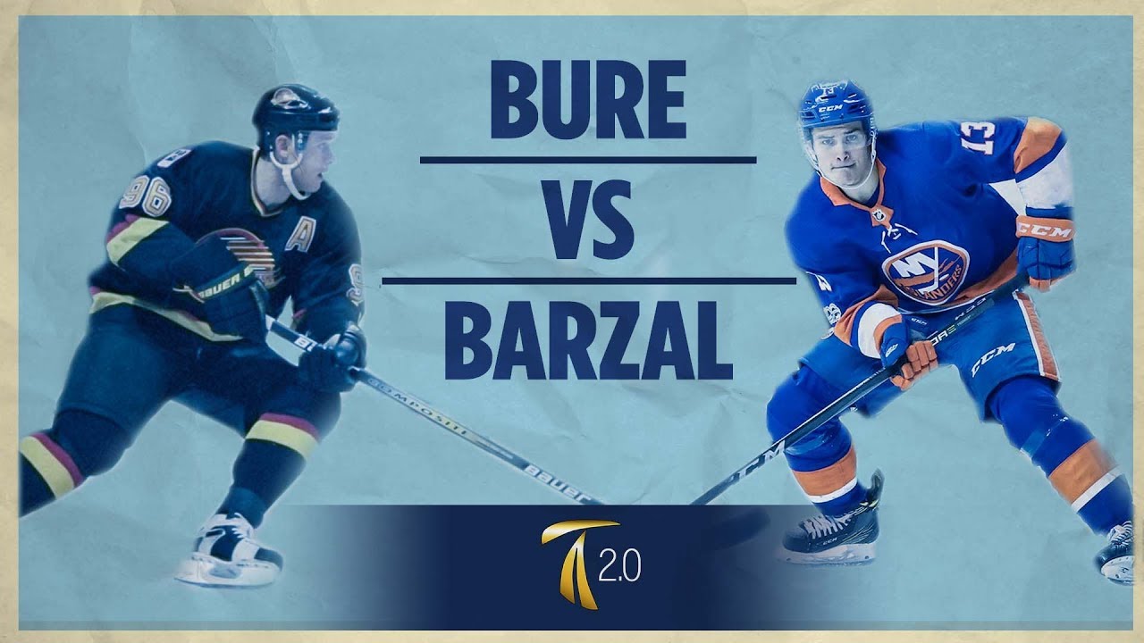 Barzal Skating - Compared to Bure