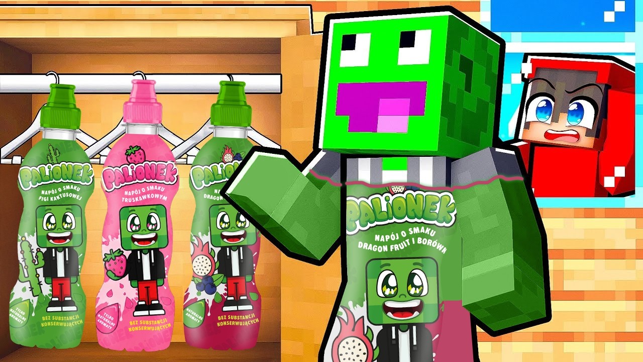 PRZEBIERAM SIĘ za PALIONKA w Minecraft!