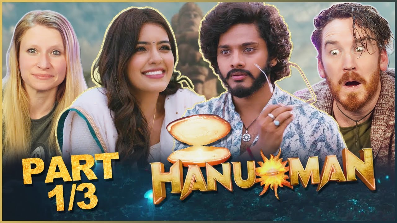 HANU-MAN Movie Reaction Part 1/3! | Telugu Superhero movie