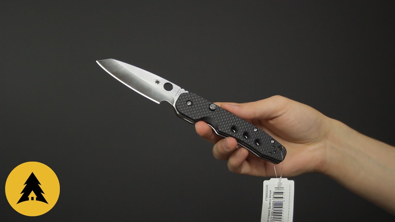 Складной нож Spyderco Smock 240CFP S30V