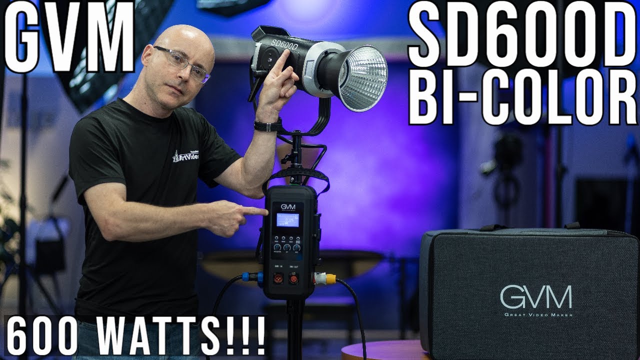 GVM SD600D Bi-Color LED Review / Workshop Plus Tech Tips