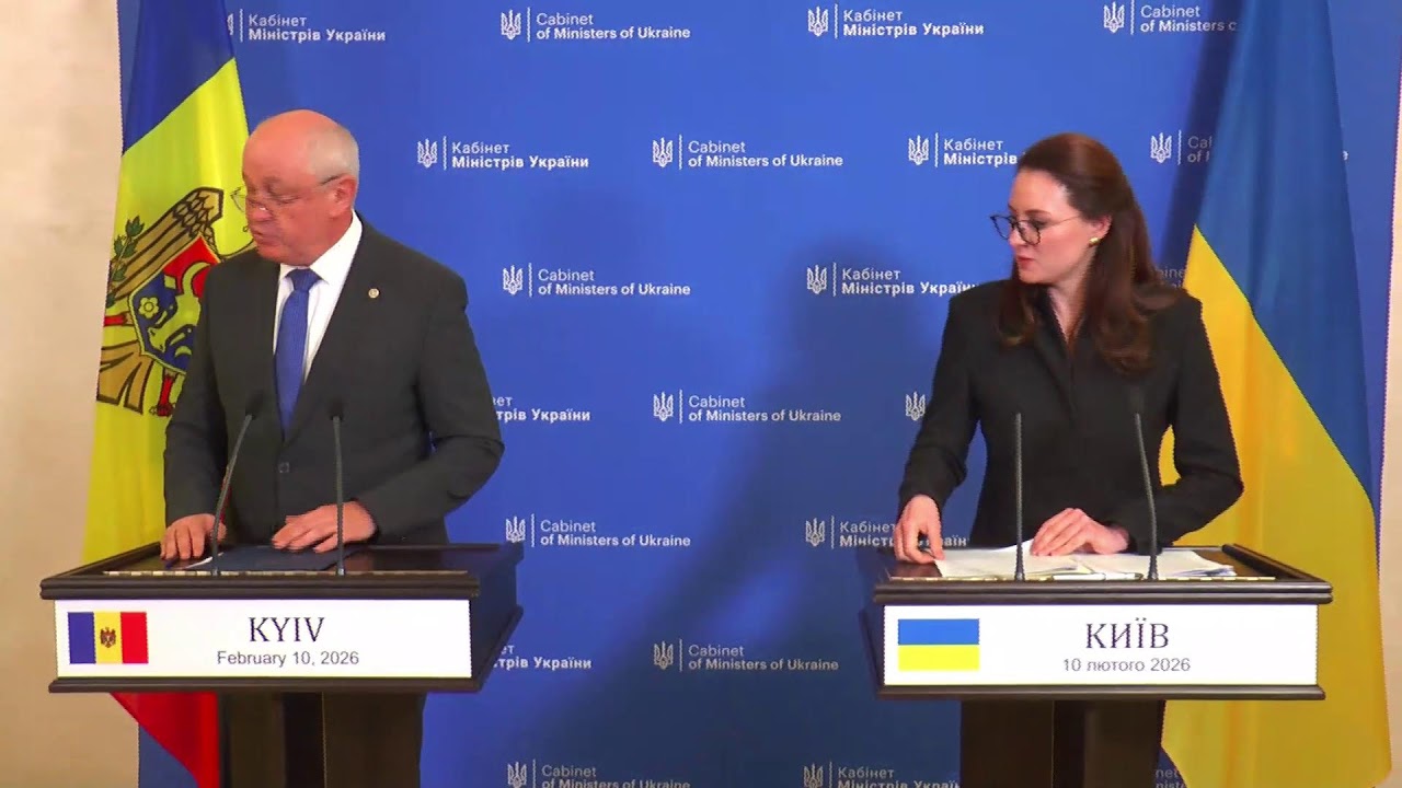 Declarațiile prim-miniștrilor Republicii Moldova și Ucrainei, Alexandru Munteanu și Yulia Svyrydenko