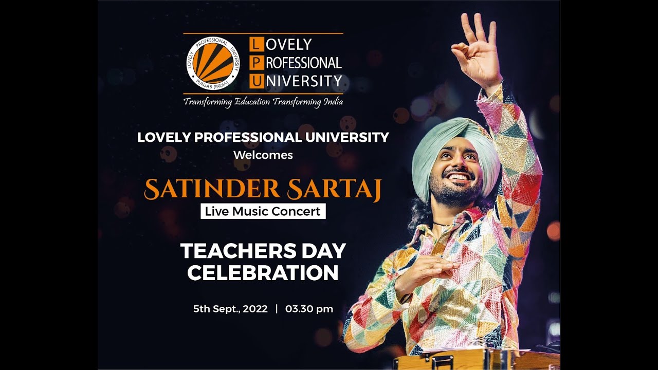 @Satinder-Sartaaj Live At LPU