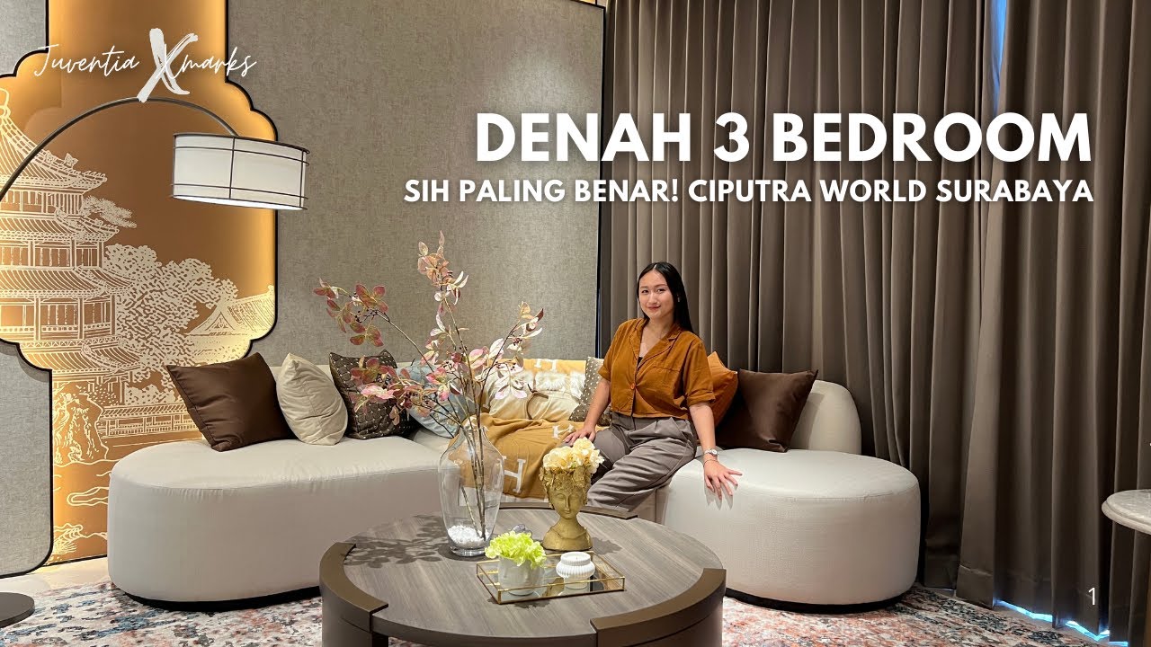 Dikelilingi Perabotan Mevvah di Sky Residence Ciputra World Surabaya