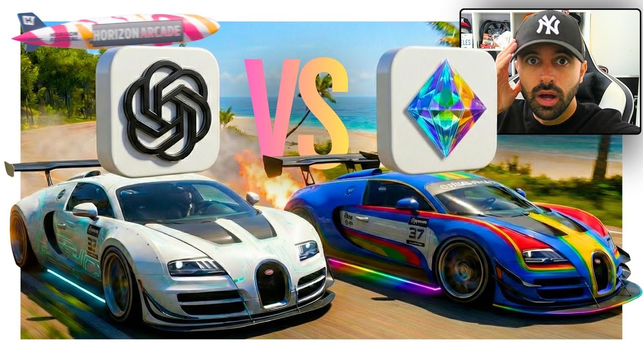 ChatGPT vs Gemini en FH5: la BATALLA DEFINITIVA