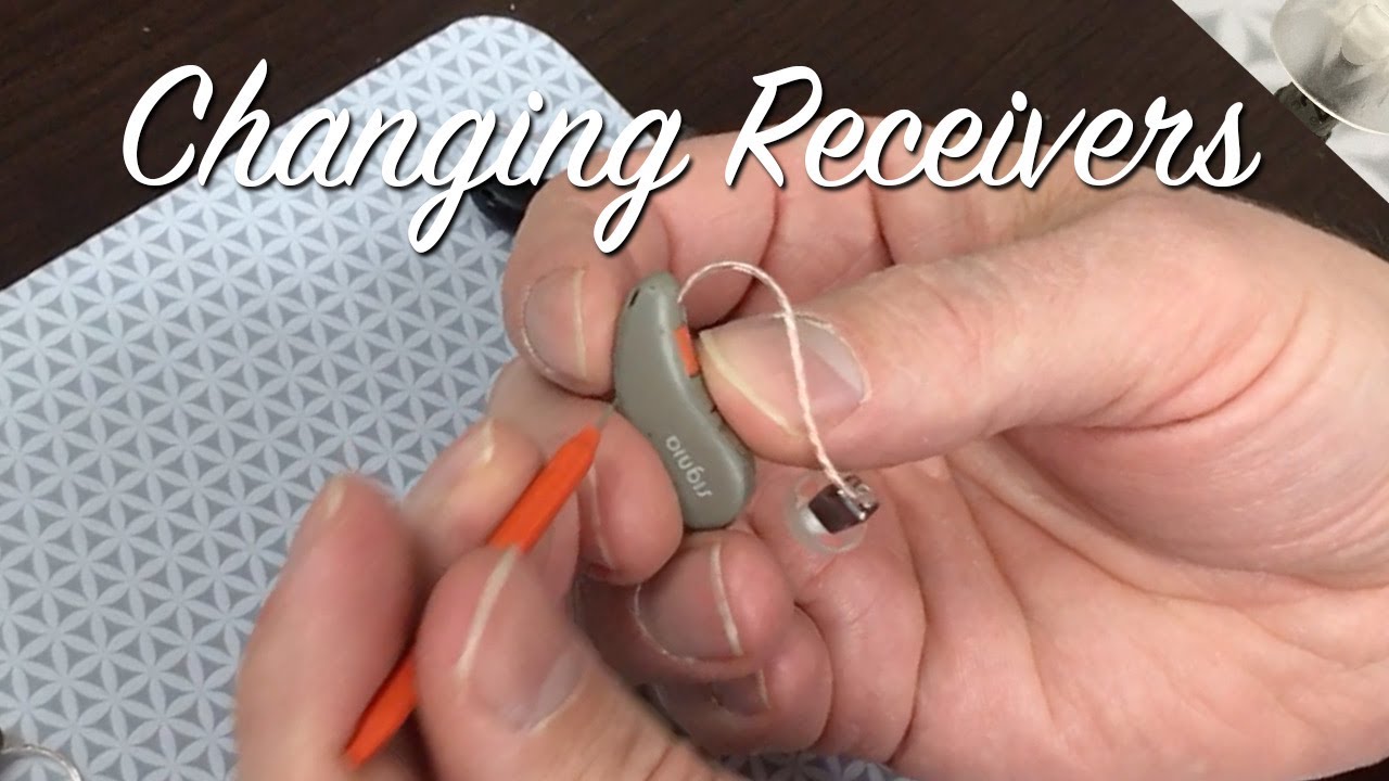 How to Change Receivers on Your Hearing Aids