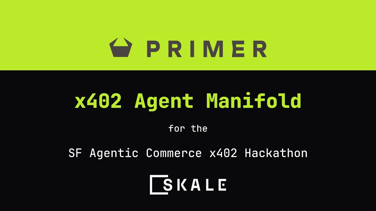 Primer x402 Agent Manifold