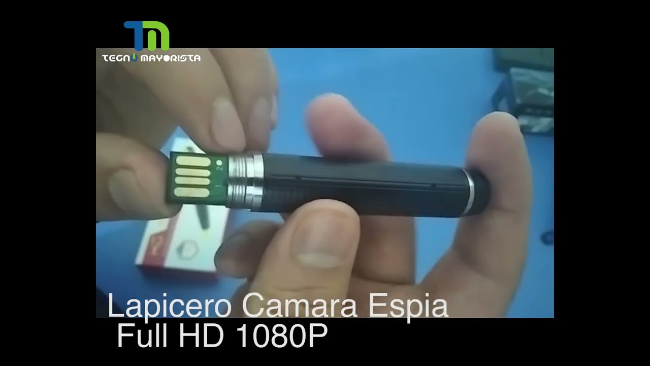 LAPICERO ESPIA FULL HD - TUTORIAL DE USO