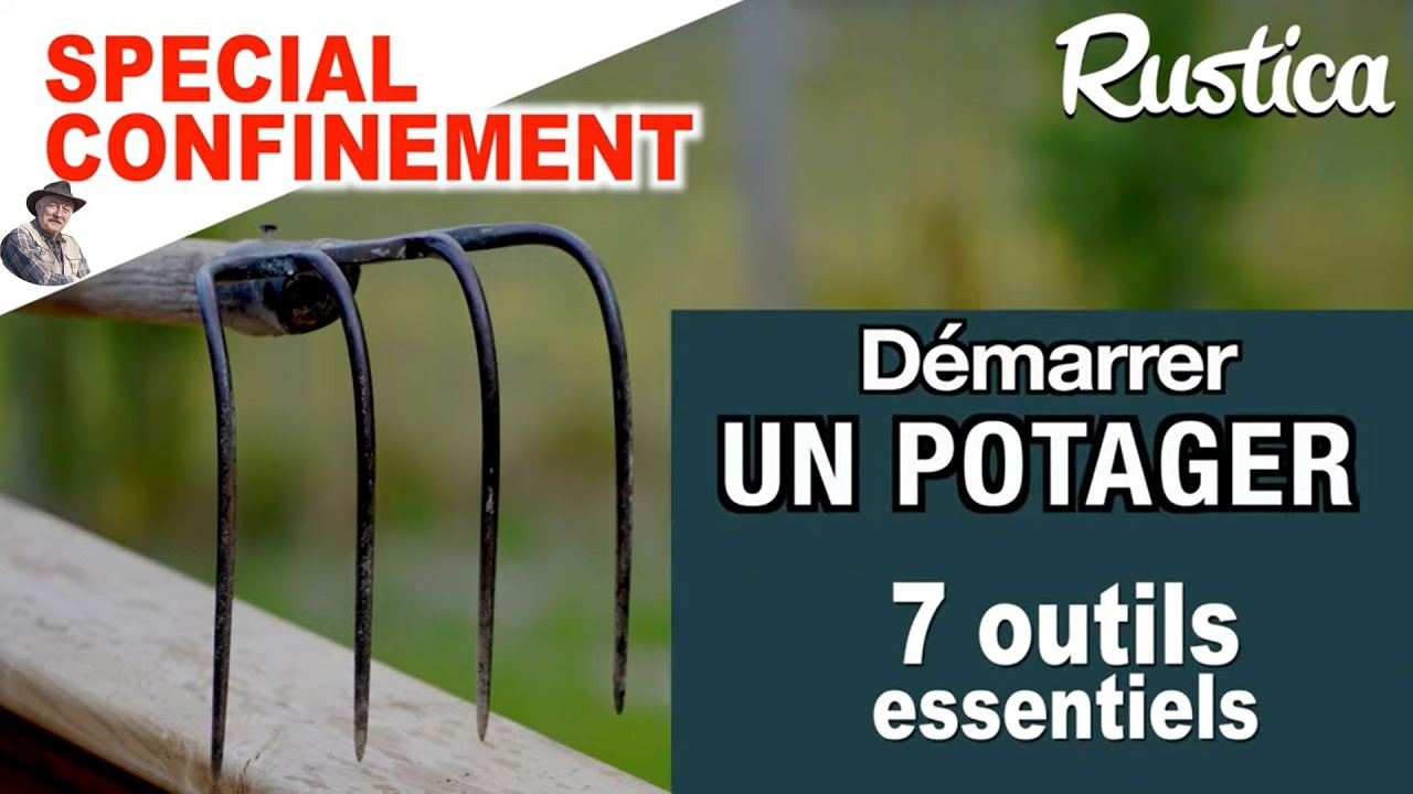 Mon premier potager : les 7 outils essentiels