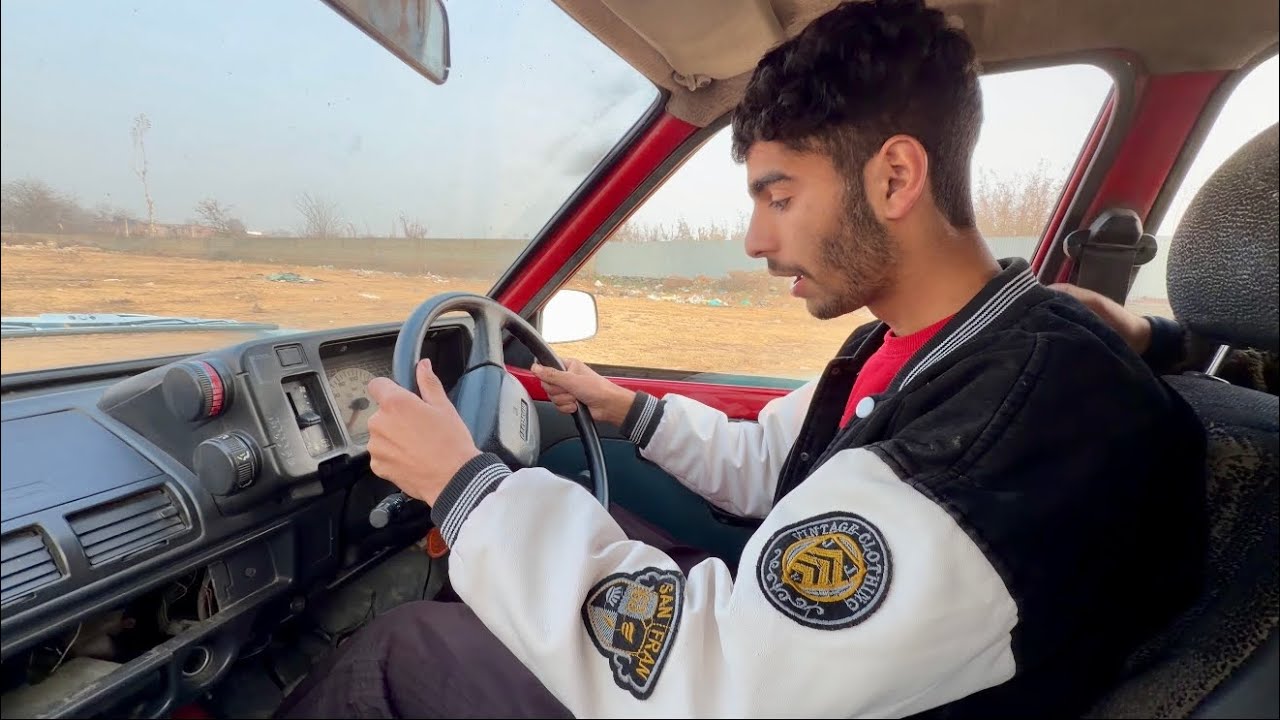 Shahid Ka driving test😀🚗 