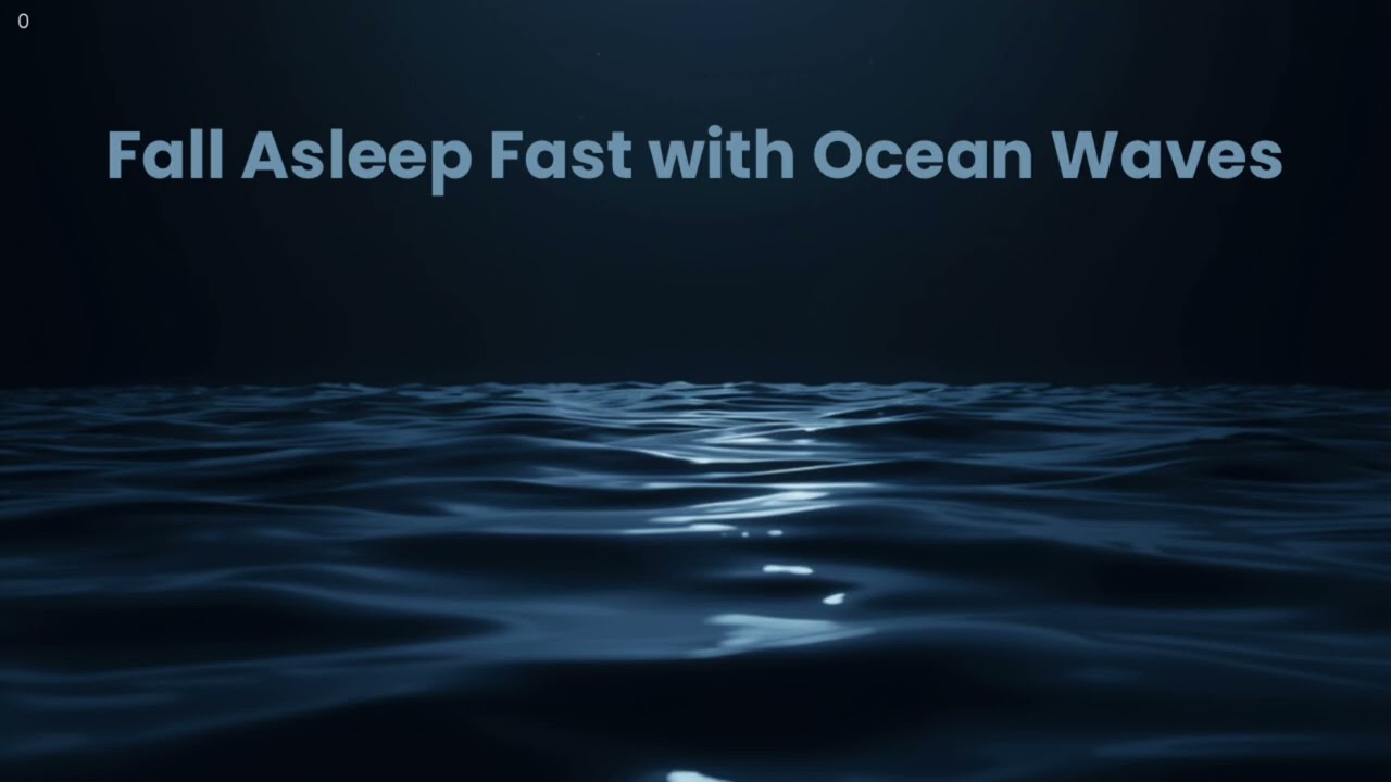 Deep Sleep Ocean Sounds | Calm Waves for Insomnia Relief (6 mins)