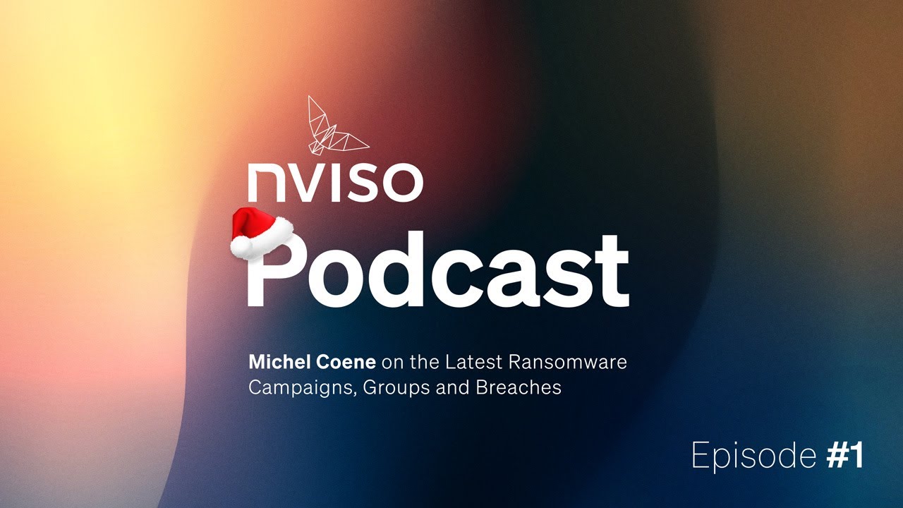 NVISO Podcast Episode # 1: Michel Coene on the Latest Ransomware Campaigns, Groups and Breaches