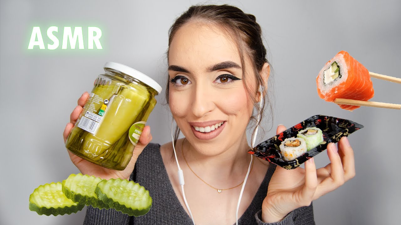 ASMR STORYTIME EXPERIENCIAS PARANORMALES MIENTRAS COMO SUSHI Y PEPINILLOS | ASMR ESPAÑOL