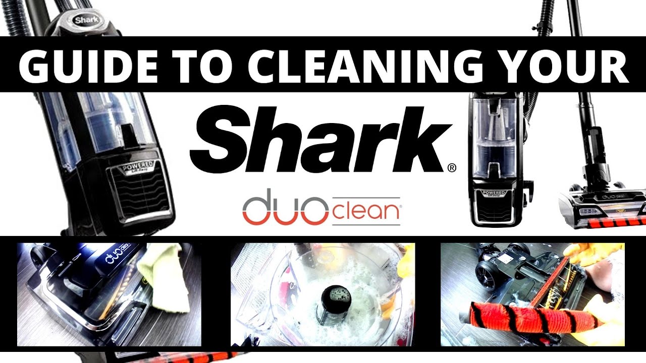 CLEANING VACUUMS! [HOW TO CLEAN A SHARK DUOCLEAN SHARK LIFT AWAY]