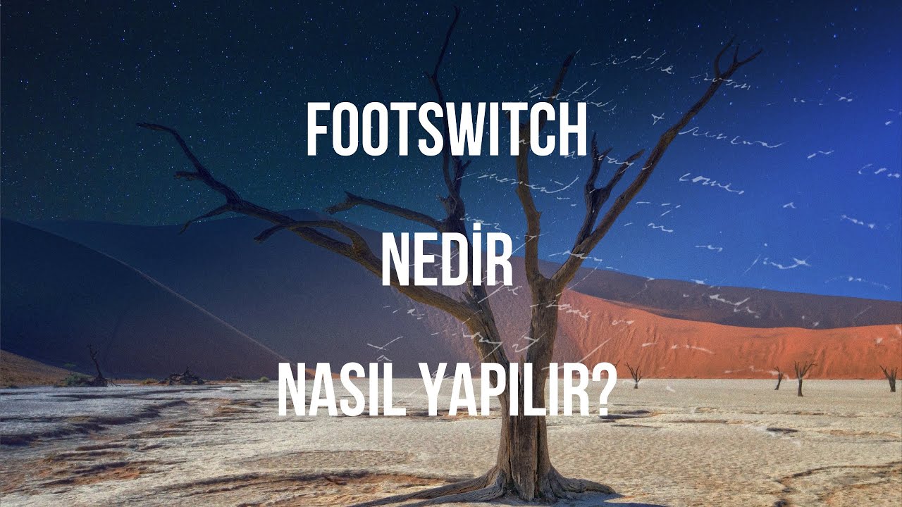 KENDİ FOOTSWITCH'İNİ KENDİN YAP #diyfootswitch #diyguitar #diy