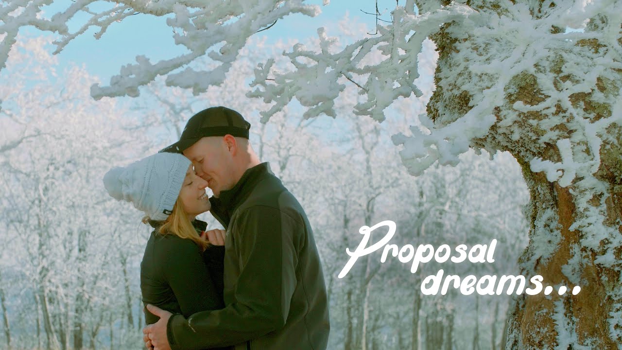 🍒Лучшее зимнее видео предложения руки и сердца в поместье Билтмор🎄Эшвилл, Северная Каролина