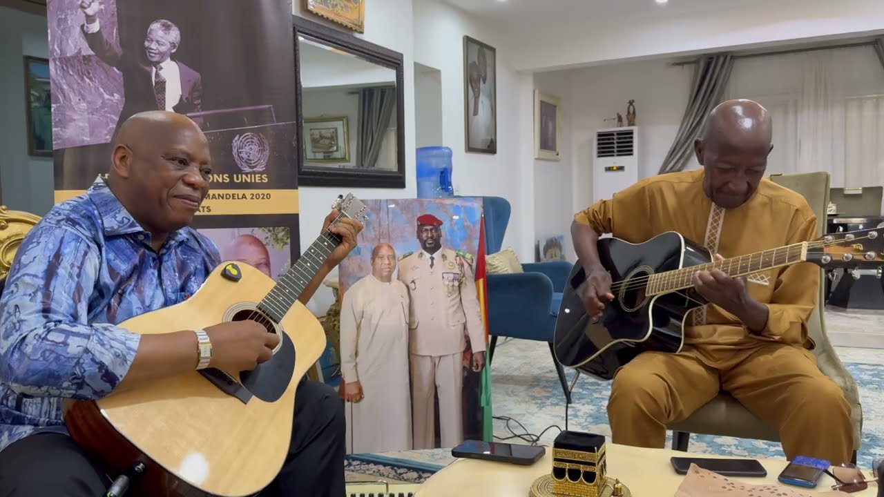 Sékou Bembeya et Dr Morissanda