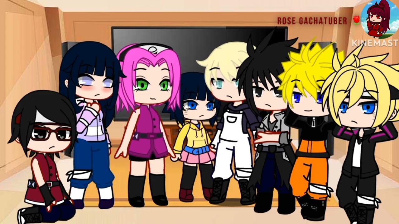 Boruto & Naruto Characters gets to know their future partners ||rose gachatuber ||gcmv