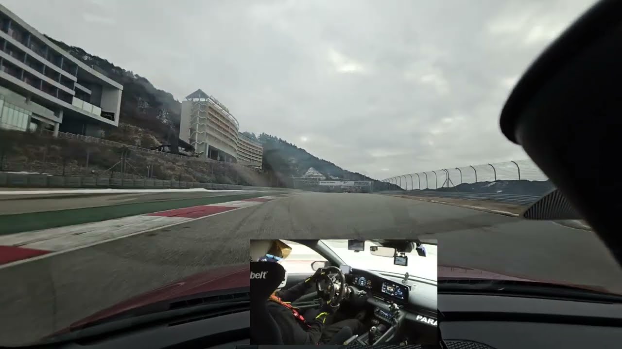 아반떼N 인제 첫주행 2024년 1월 21일