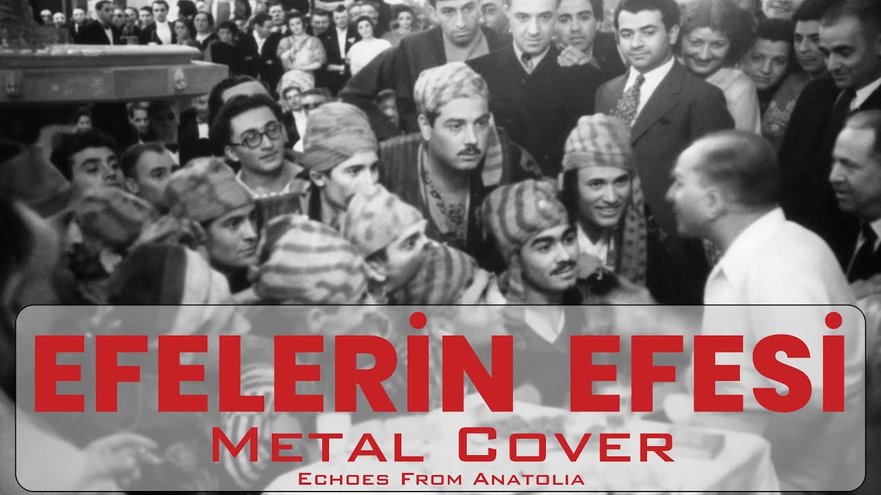 Efelerin Efesi | Metal Cover | Anatolian Folk | AI Music