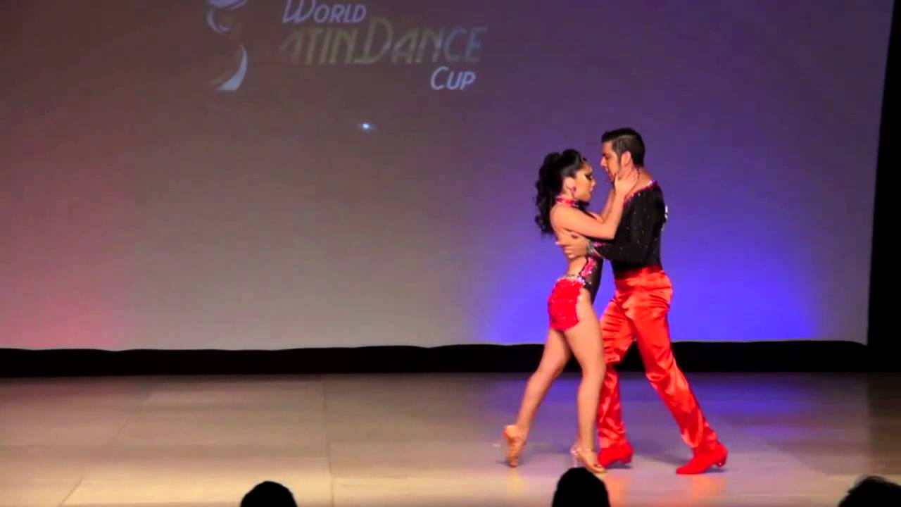 Gabriel Jana & Eva Aravena, Chile, Bachata Couple, Semifinal Round, WLDC 2013