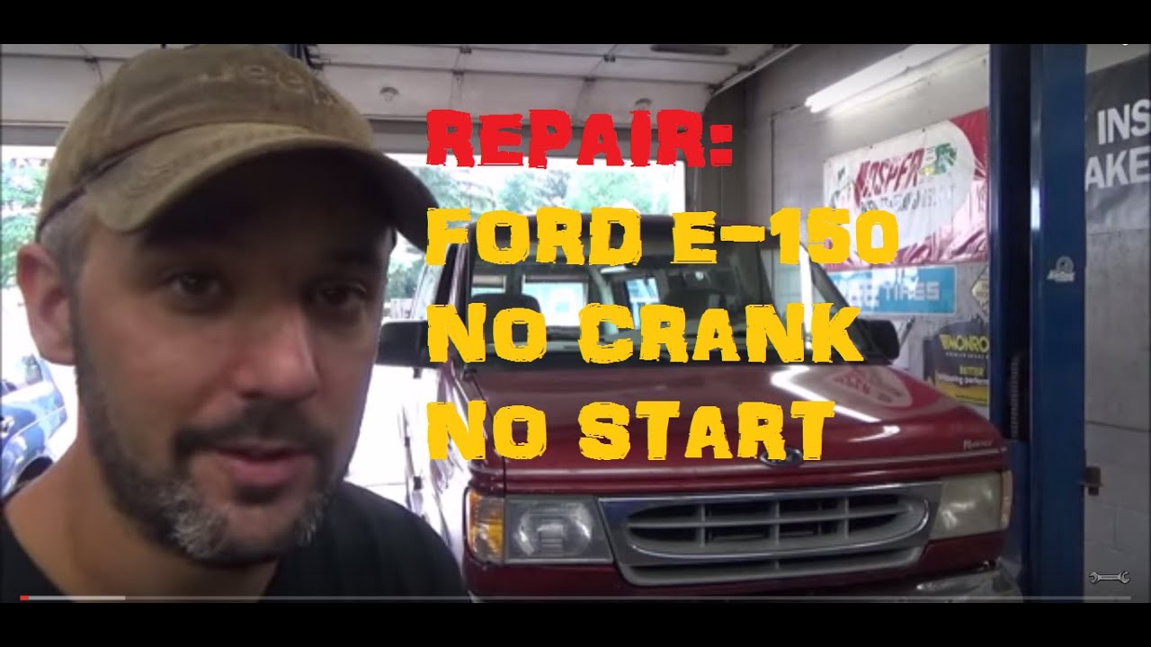Ford E-150 Van - не заводится, не крутит ручку