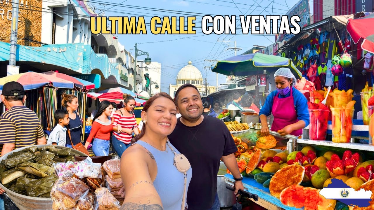 UNA DE LAS &Uacute;LTIMA CALLE CON VENTAS CALLEJERAS EN EL CENTRO HIST&Oacute;RICO de San Salvador CALLE ARCE